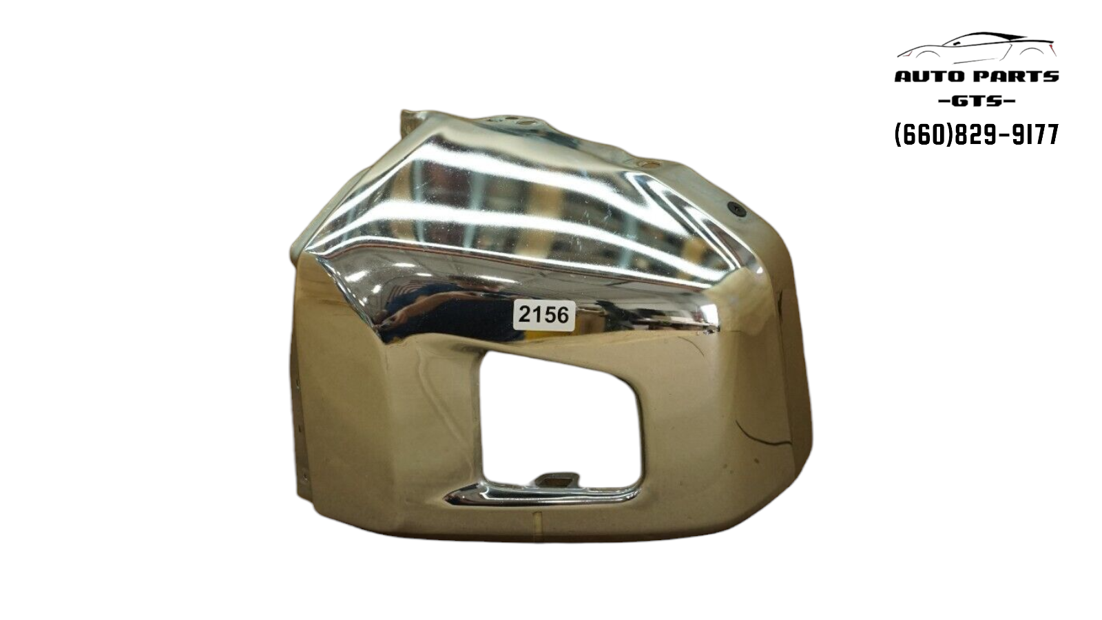 2014-2020 TOYOTA TUNDRA RIGHT SIDE CHROME BUMPER END COVER OEM