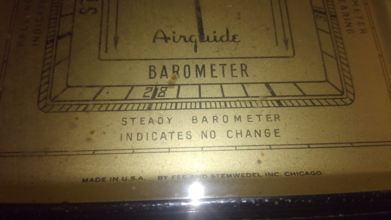 Vintage Airguide Barometer