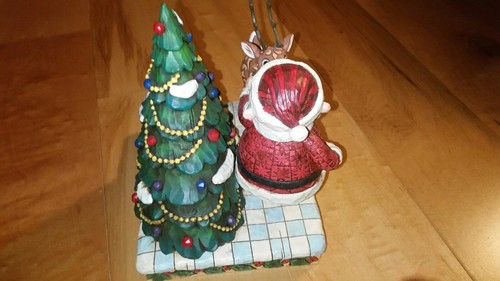 2007 JIM SHORE RUDOLPH & SANTA #4008338 RUDOLPH THE RED-NOSED REINDEER TRADITION