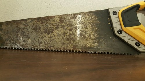 Dewalt 20 inch Aluminum Hand Saw 11 TPI Blade Armor Wood Cutting Cutter Tool New