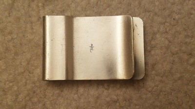 VINTAGE BALFOUR STERLING SILVER? ELIZABETH II 2 REGINA MONEY CLIP REGAL ROYAL