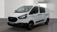 2022 Ford Transit Custom 2.0 EcoBlue 130ps Low Roof D/Cab Leader Van PANEL VAN D