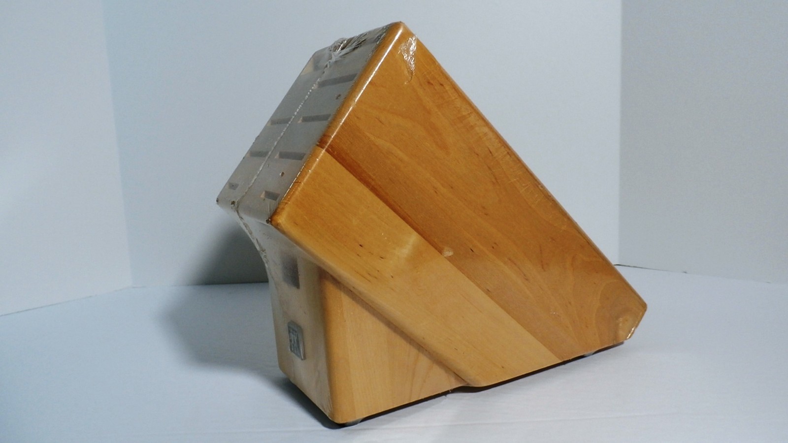 NEW ZWILLING J.A. Henckels 10-slot Knife Block - Birchwood