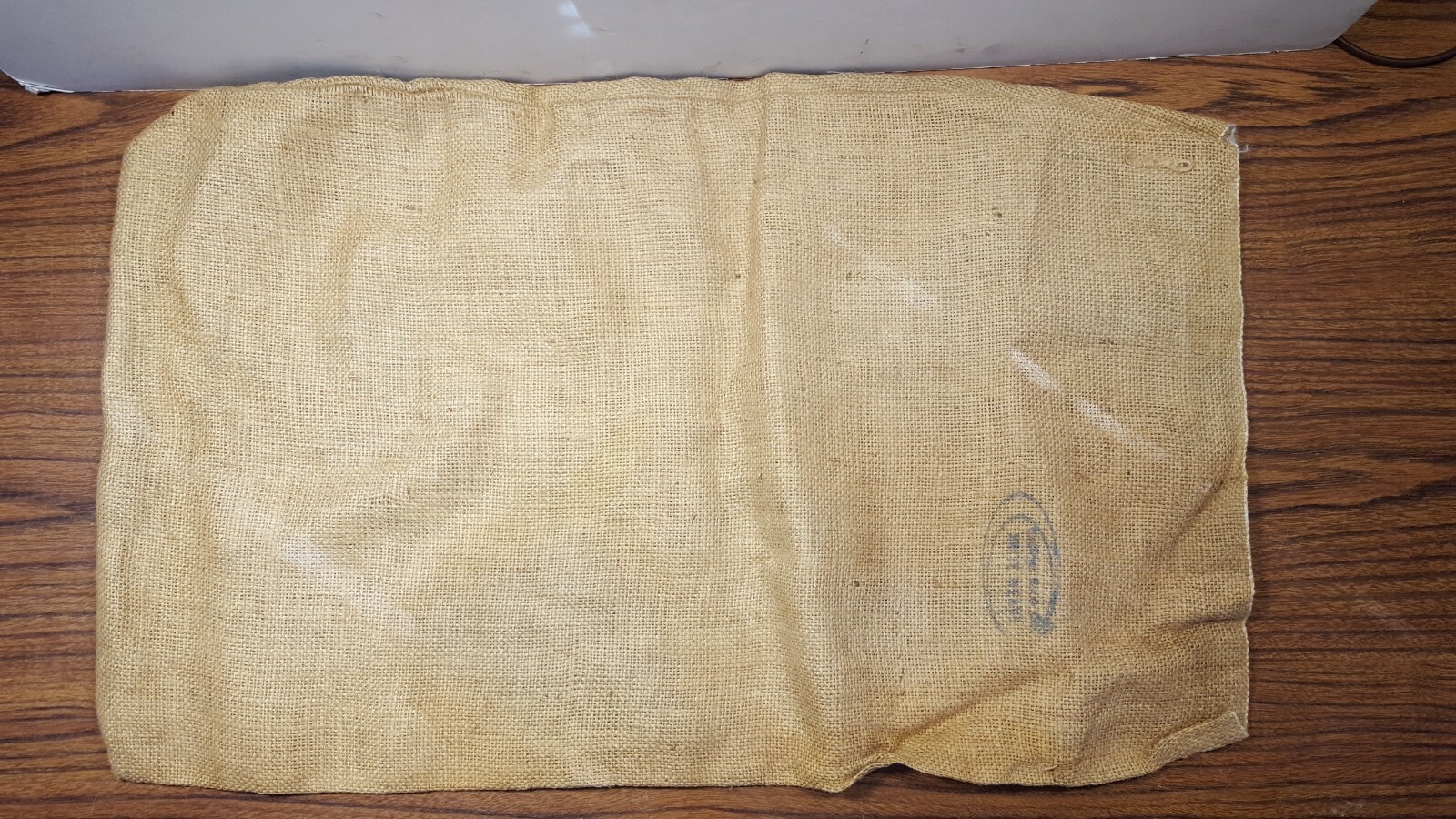 RARE Vintage MORTON Chicago, IL FARM & RANCH 50 Lb Burlap STOCK SALT Bag Sack