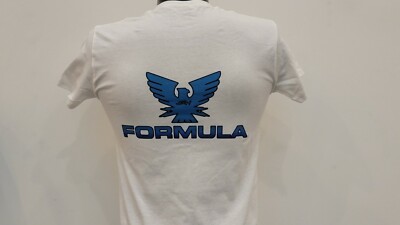 FORMULA SR1 RACING TEAM T Shirts Boats PERFORMANCE White Size S,M,L,XL,XXL,XXXL