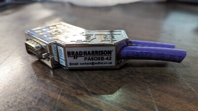 BRAD HARRISON PA9D0B-42 -IDC Profibus D-Sub 45 Degree - Diagnostic LED's
