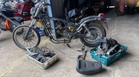 Suzuki GS 1991 PARTS BIKE 20K ROLLING CHASSIS CLASSIC