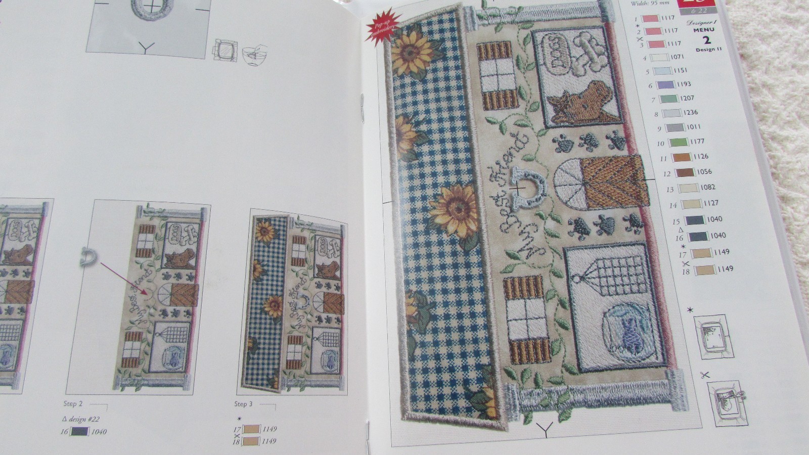 Nice Pre-Own Husqvarna Viking Emb Disk 83 FANTASY TOWN SQUARES Designer 1 & PC