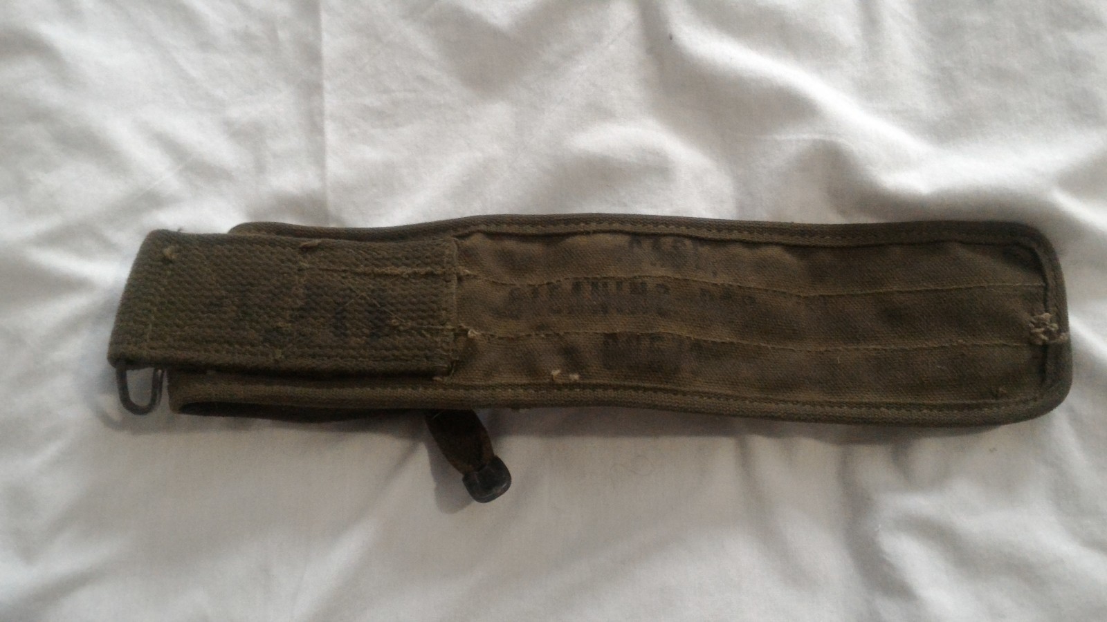 Post WW2 WWII US American Army Cleaning Rod Case Pouch