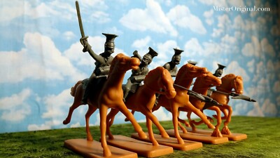 Armies in Plastic Napoleonic Wars Prussian 3rd Silesian Lancers Waterloo 1/32