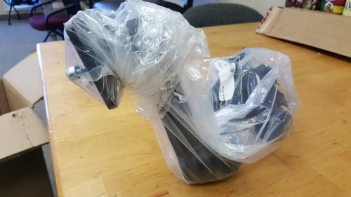 GAMBER JOHNSON douple pivot arm ds-arm-c car Computer Mount Kit clevis articulat