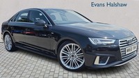 2019 Audi A4 35 TFSI S Line 4dr S Tronic Saloon Petrol Automatic
