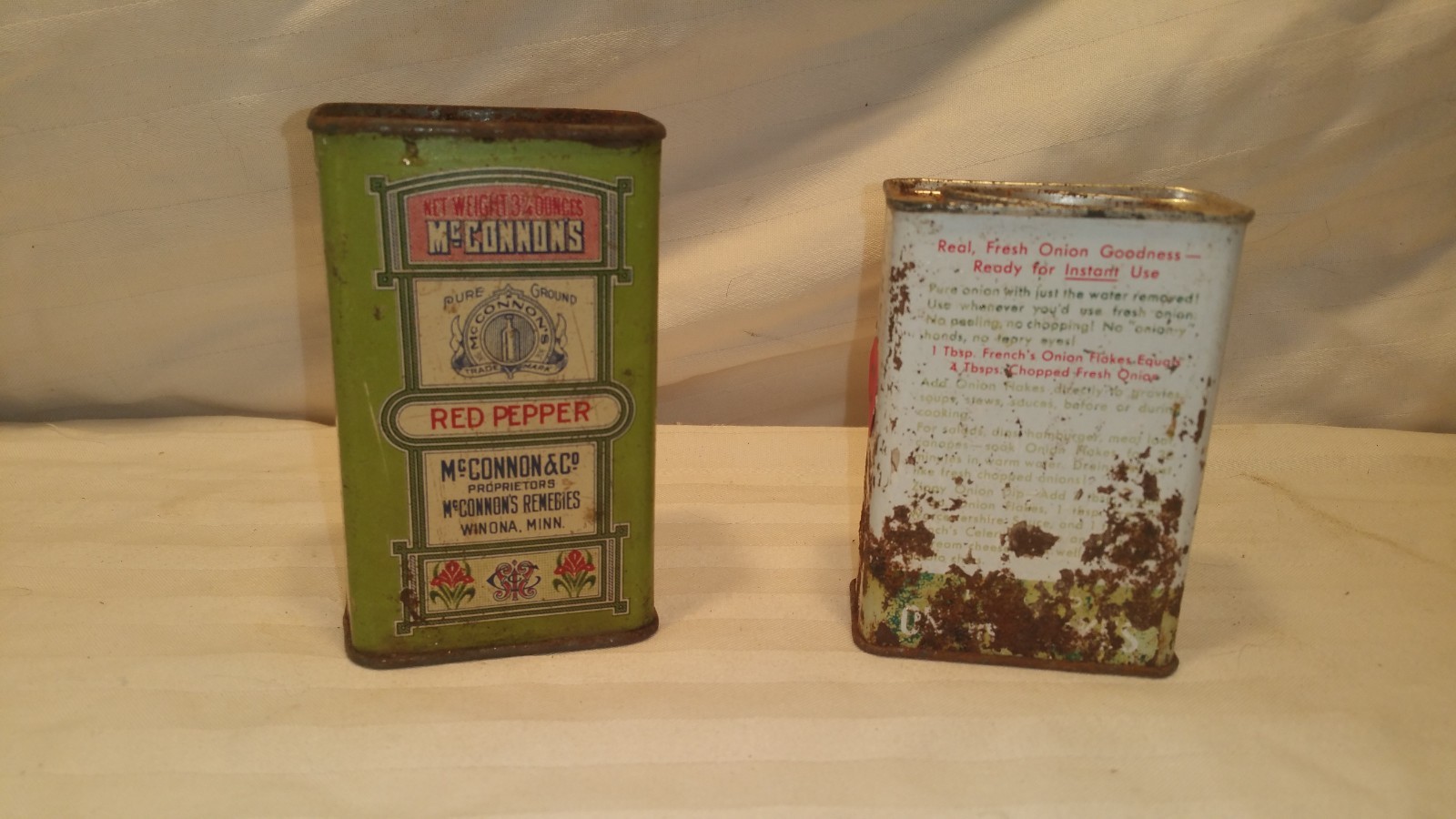 Vintage Spice Tins