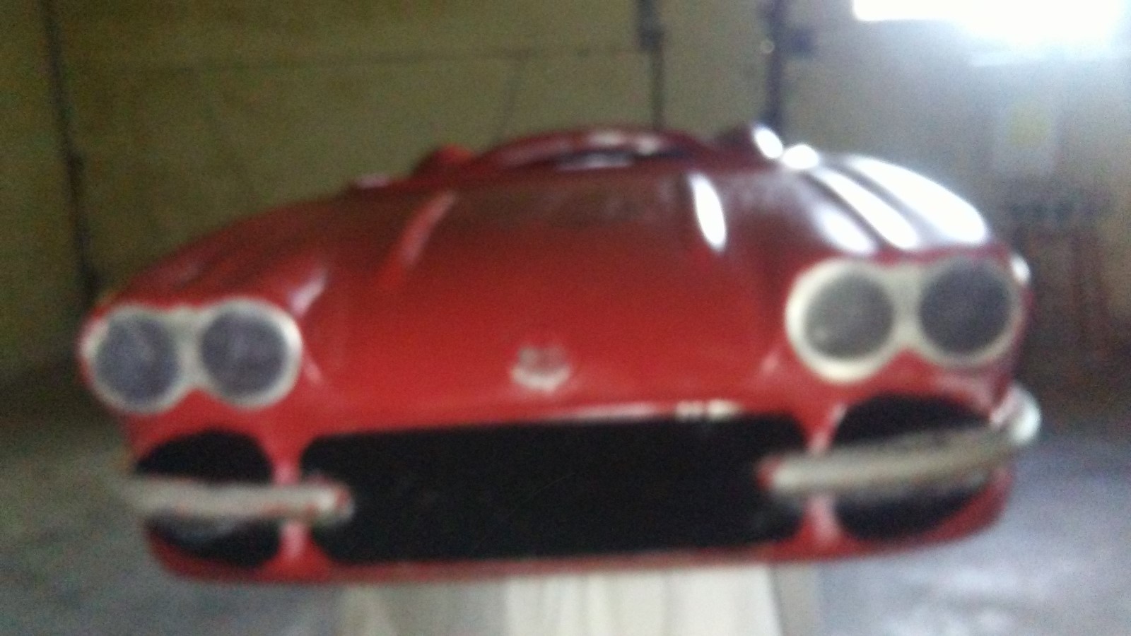 corvette go cart body  fiberglass mfg by Manco 6'3