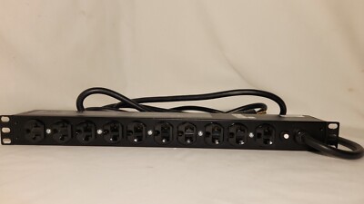 APC AP9564 1U Basic PDU 120V | 10 5-20 | L5-20P | With Rack Ears