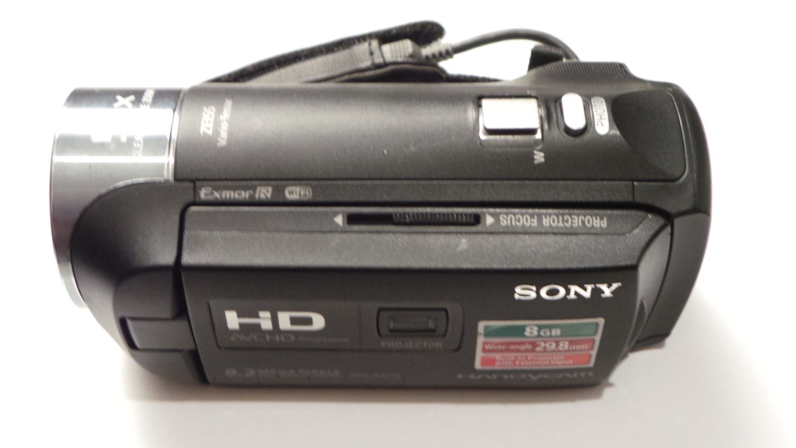 【動作確認ＯＫ】SONY　Handycam　HDR-CX270 Sony HDR PJ270 1080p Full HD Flash Memory Camcorder - 27x