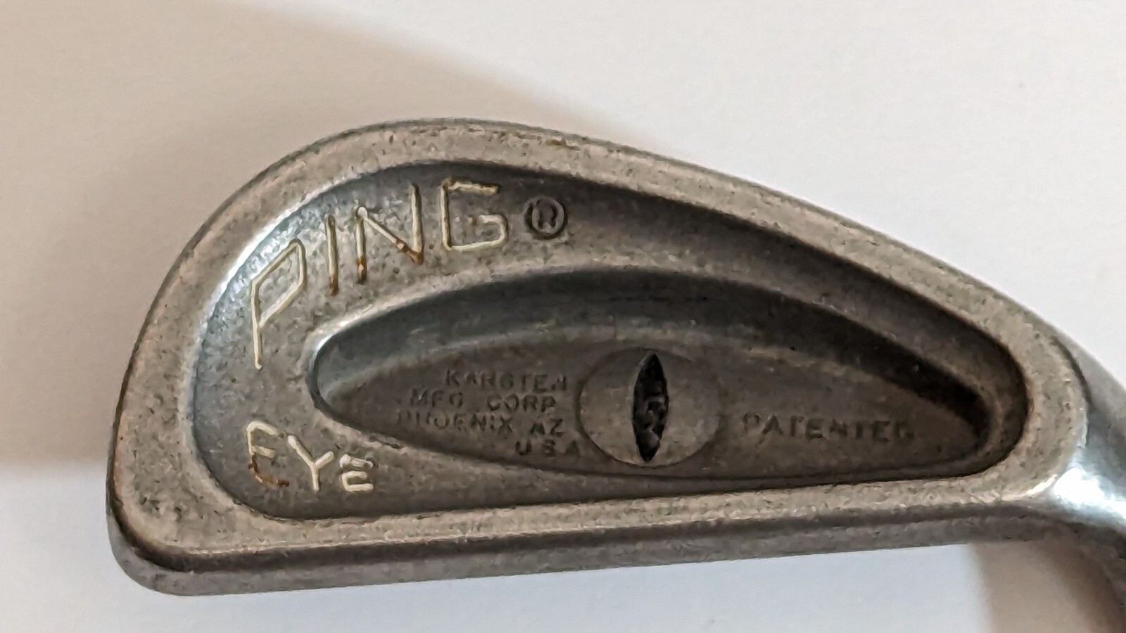 Vintage Ping Cats Eye 1 Iron Original Softie Grip, Ping ZZ