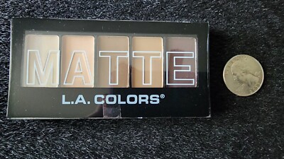 L.A. Colors 5 Color Eyeshadow Palette CEM 471 Natural Linen