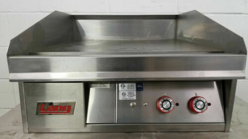 Lang 124T 380V 24" Commercial Griddle w/ Accu-Temp Thermostat & Legs 3 Phase NEW