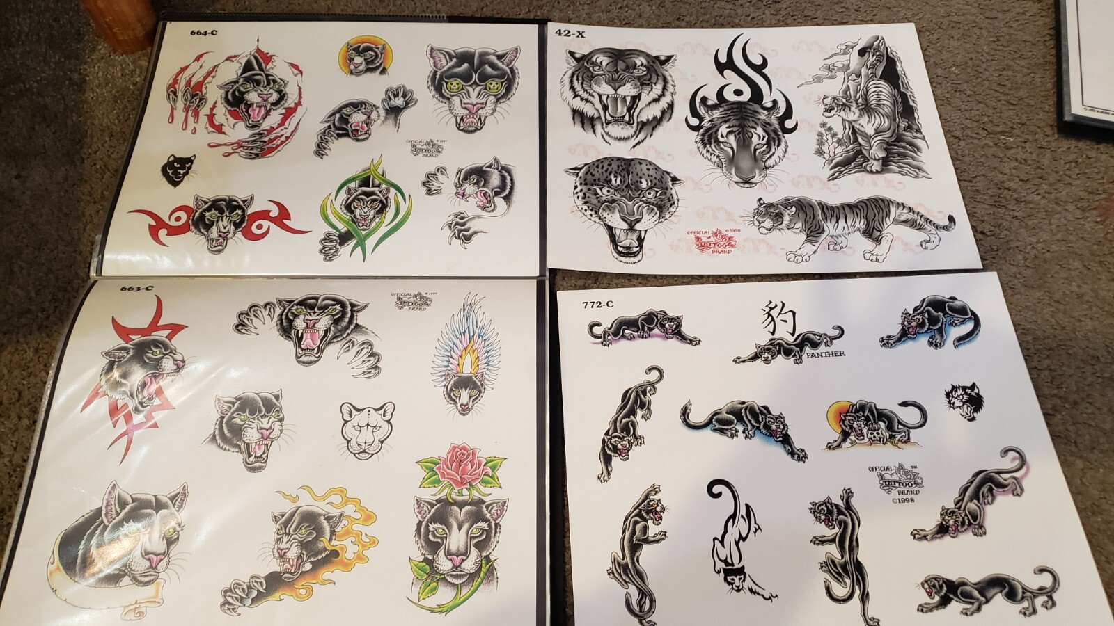 TATTOO FLASH COLORING BOOK タトゥーフラッシュ 91yIW2psrFL.jpg?v=1652558499