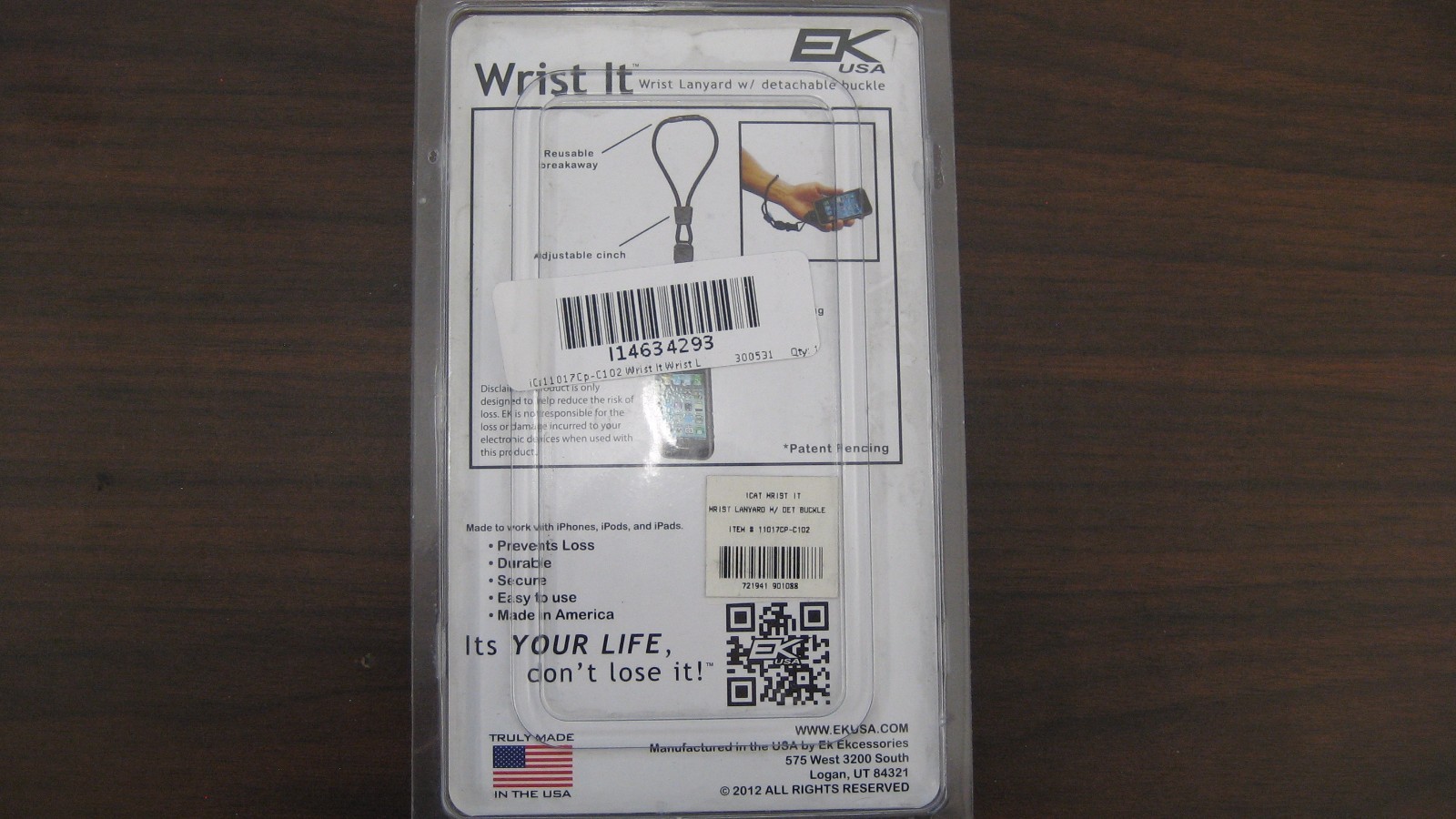 iCat 11017CP-C102 Wrist Lanyard with Detachable Buckle (K21)