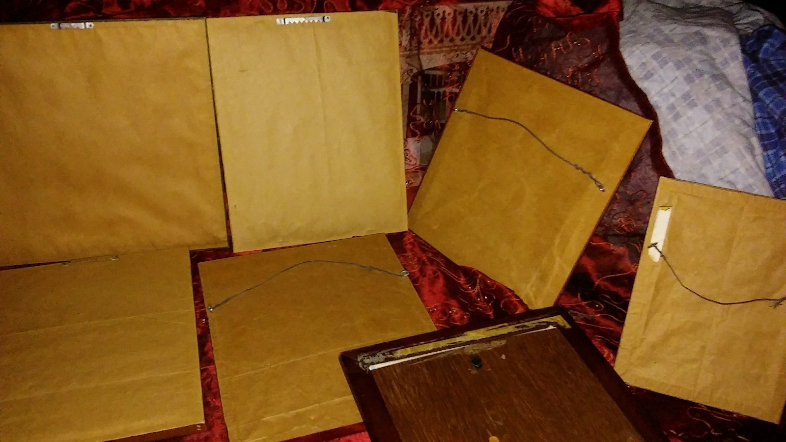 Antique/Vintage Cross Stitch & Needle Point Framed Art