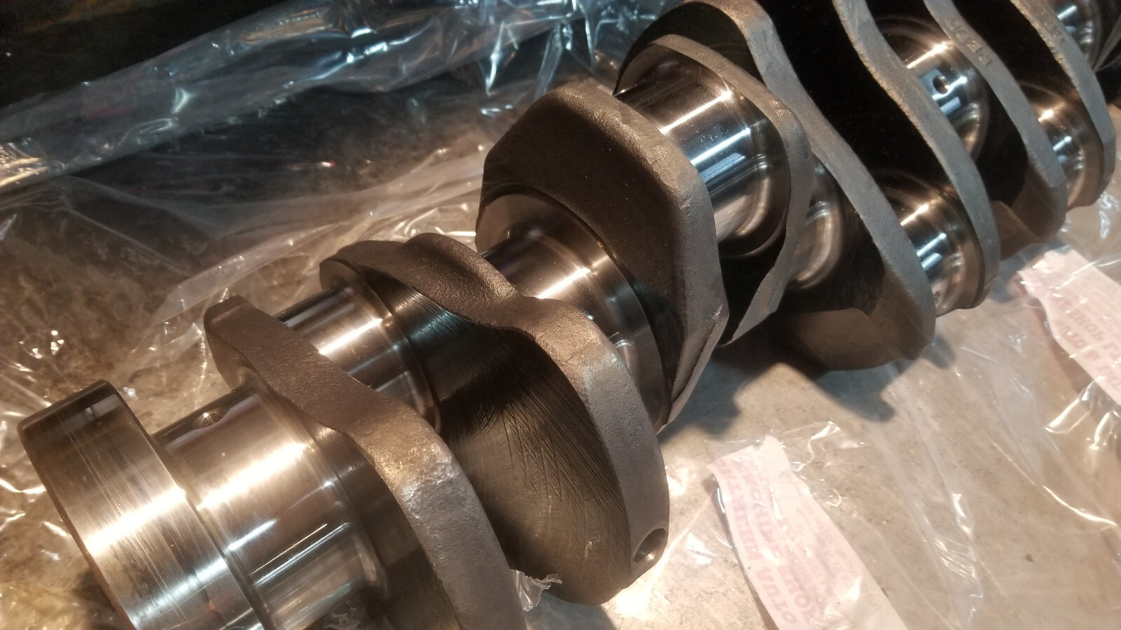 REMAN CUMMINS 5.9L CRANKSHAFT 3929037 SONOFLUXED POLISHED REF315 mains .010 - Picture 5 of 10