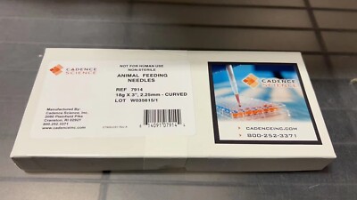 Cadence Science 7914,  Reusable AFN 18g x 3 , 2.25mm-Curved,  Sealed