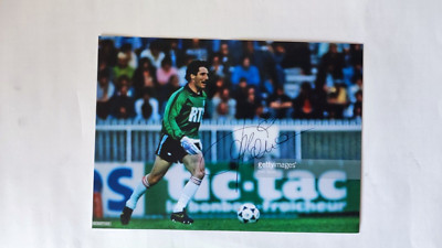 Jean-Luc Ettori, Frankreich, AS Monaco, original Autogramm