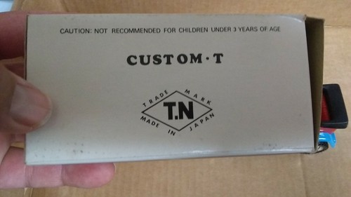 vintage rare Tin toy car made in japan MIB