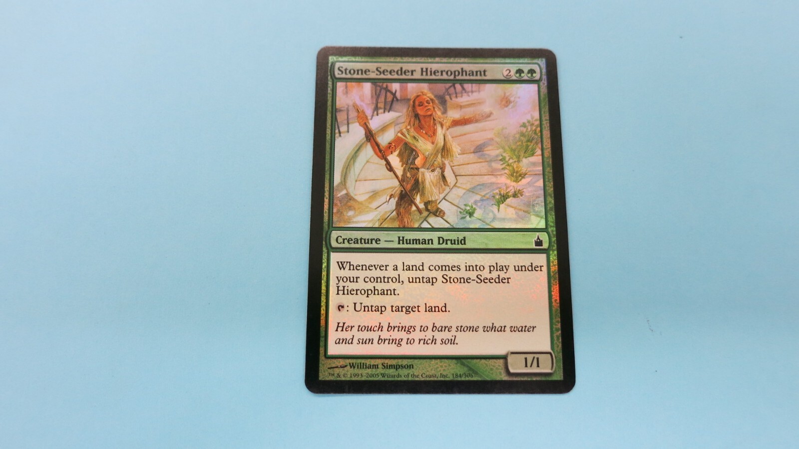 FOIL STONE-SEEDER HIEROPHANT RAVNICA MTG MAGIC GATHERING NM
