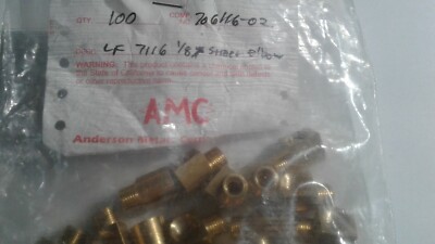 (1pc) 706116-02, AMC , LF 7116 1/8  S ELBOW