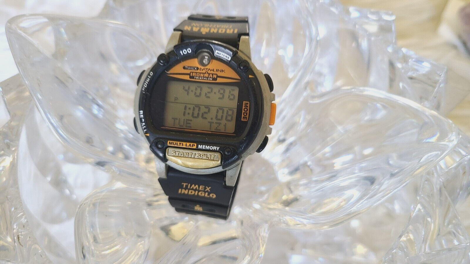 Vintage Rare Timex Data Link Ironman Triathlon Multi-Lap Vintage Rare Timex Data Link Ironman Triathlon Multi-Lap