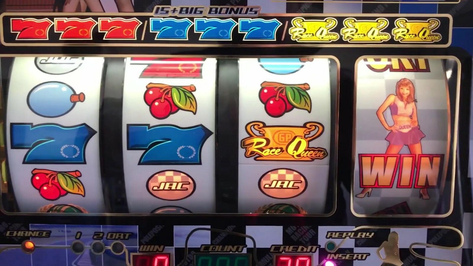 RARE QUARTER / TOKEN PACHISLO RACE QUEEN SLOT MACHINE / 412 PG MANUAL