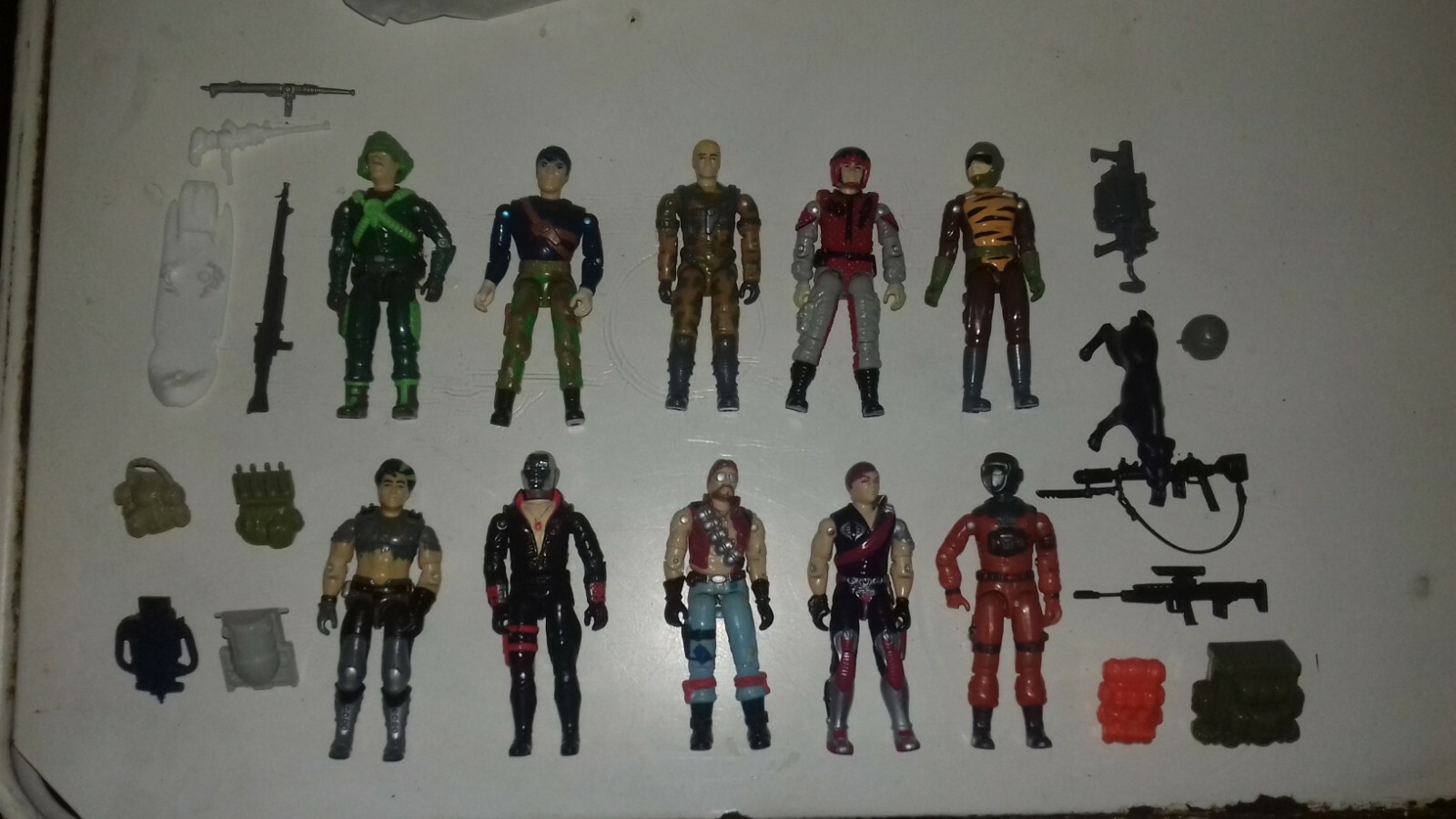 Vintage G.I. Joe Action Figures & Equipment Lot | eBay