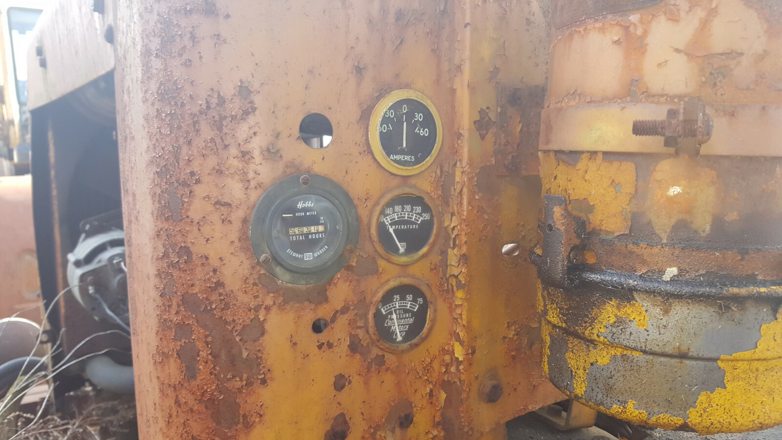 ANTIQUE 1960's PETTIBONE CARY LIFT FORKLIFT Will part this out