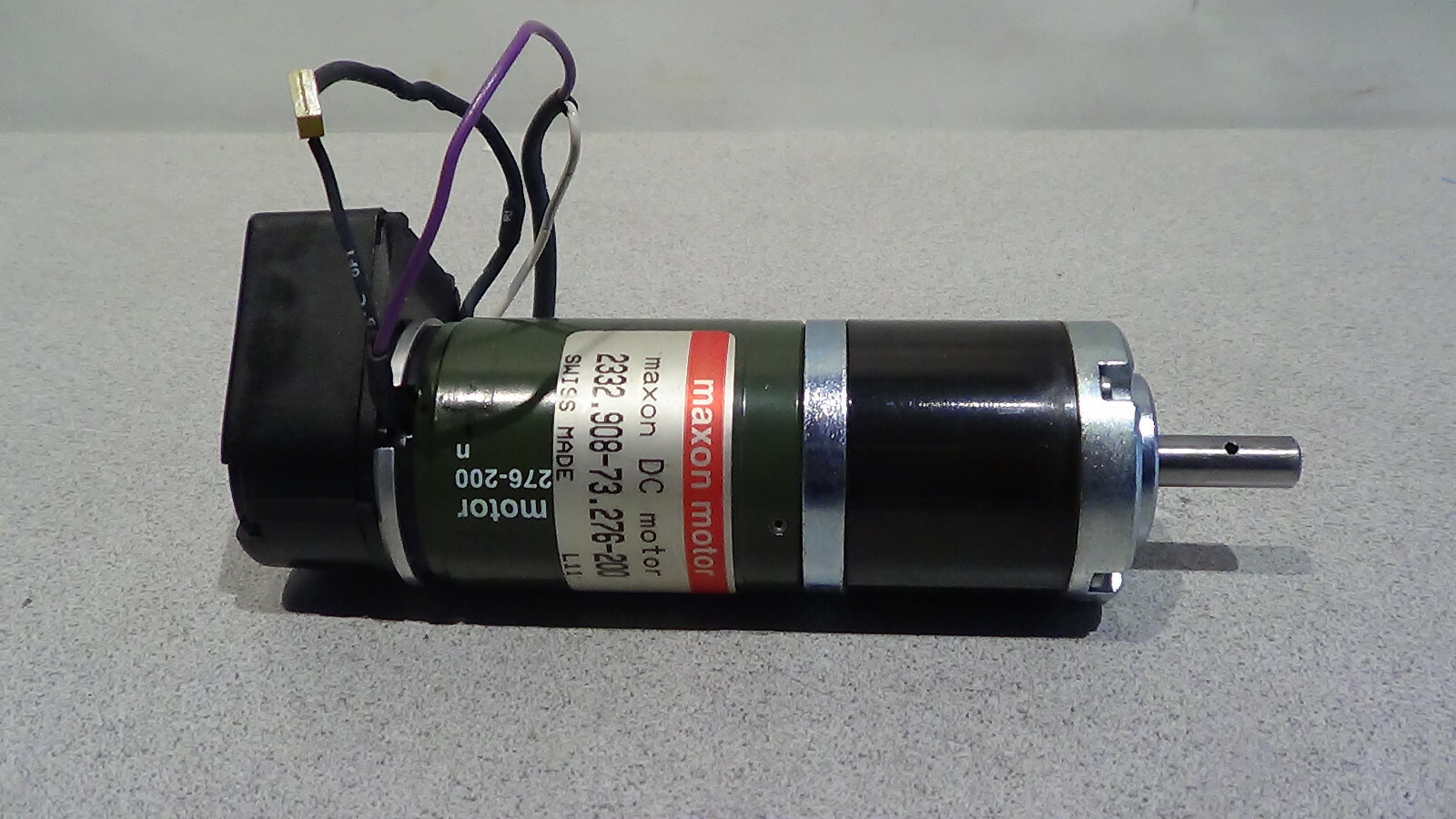 Maxon 2332.908-73.276-200 DC Motor with HEDS-5500 encoder | eBay Maxon 2332.908-73.276-200 DC Motor with HEDS-5500 encoder | eBay