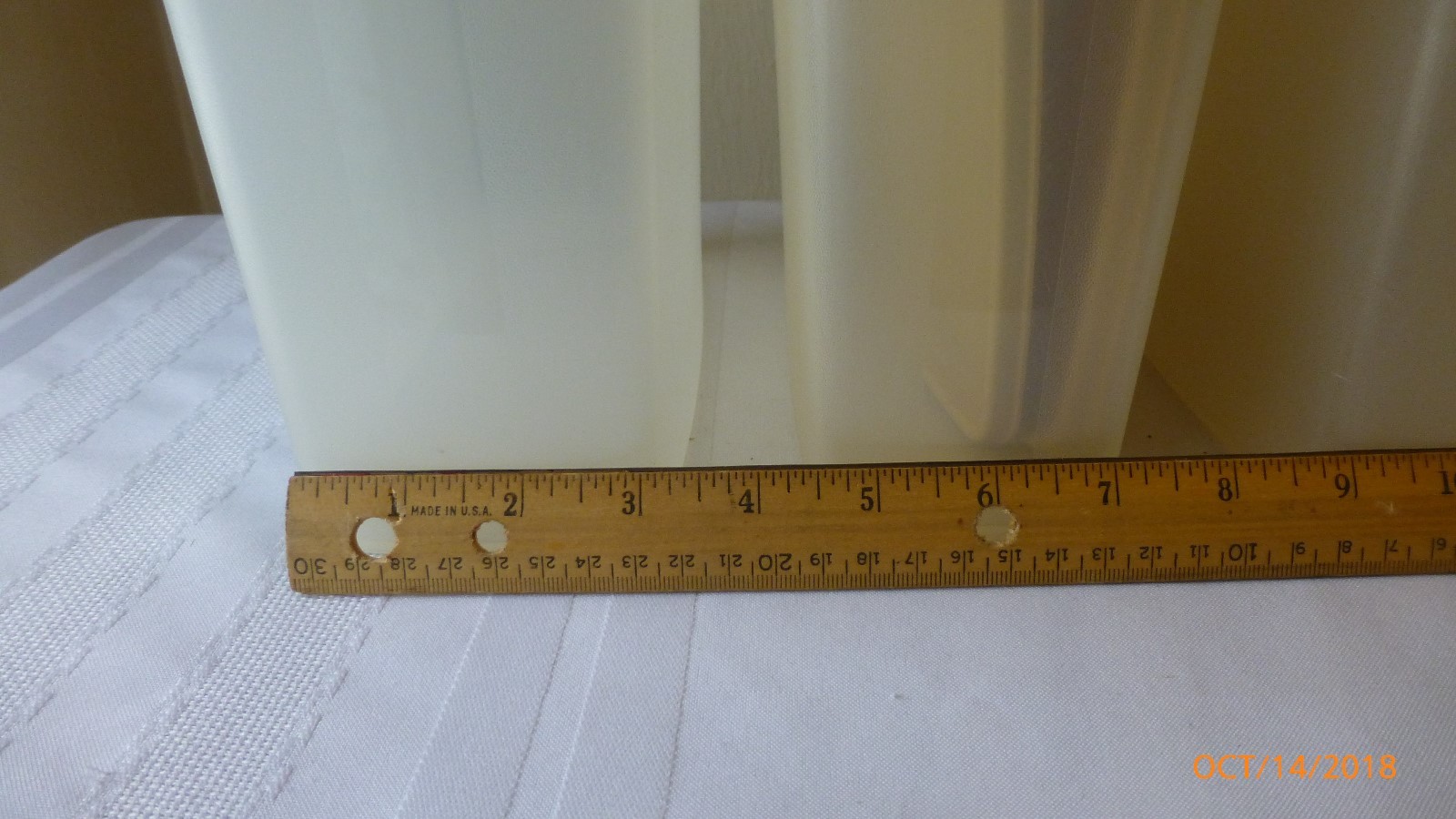 Vintage Tupperware Cereal Keepers Cupboard Organizer Set of 4