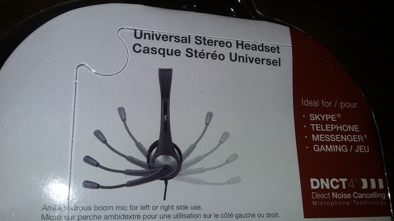 Cyber Acoustics Universal Stereo Headsets with Microphone