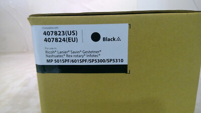 Quality Compatible Ricoh MP 501SPF/601SPF Black Toner 407823