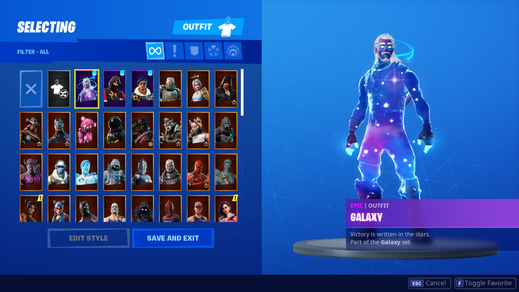 Galaxy Skin | Fortnite Skins Online. Buy and sell your ... - 1024 x 576 png 651kB