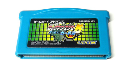 Rockman Exe 5 team of kernels Megaman Gameboy Advance game Japan