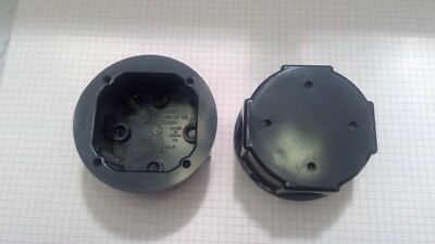 12 EACH EPCO 15045  4.1'' Dia Rnd Junction Box, 1/2 & 3/4'' knockouts 12 cu inch