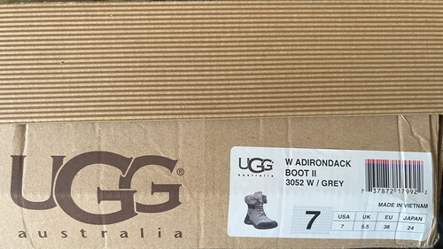Pre-owned Ugg Adirondack Iii Women Size 7 In Gray