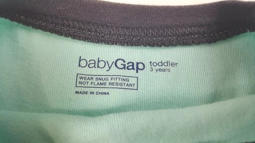 BABY GAP TODDLER BOYS GIRL 3 YEARS LONG SLEEVE SLEEPYHEAD T-SHIRT cute!!