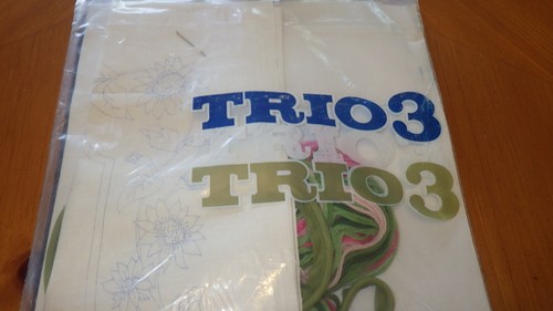 Crewel Pillow Kit Monogrammed Pillow Floral Design Creative Needlecraft 14