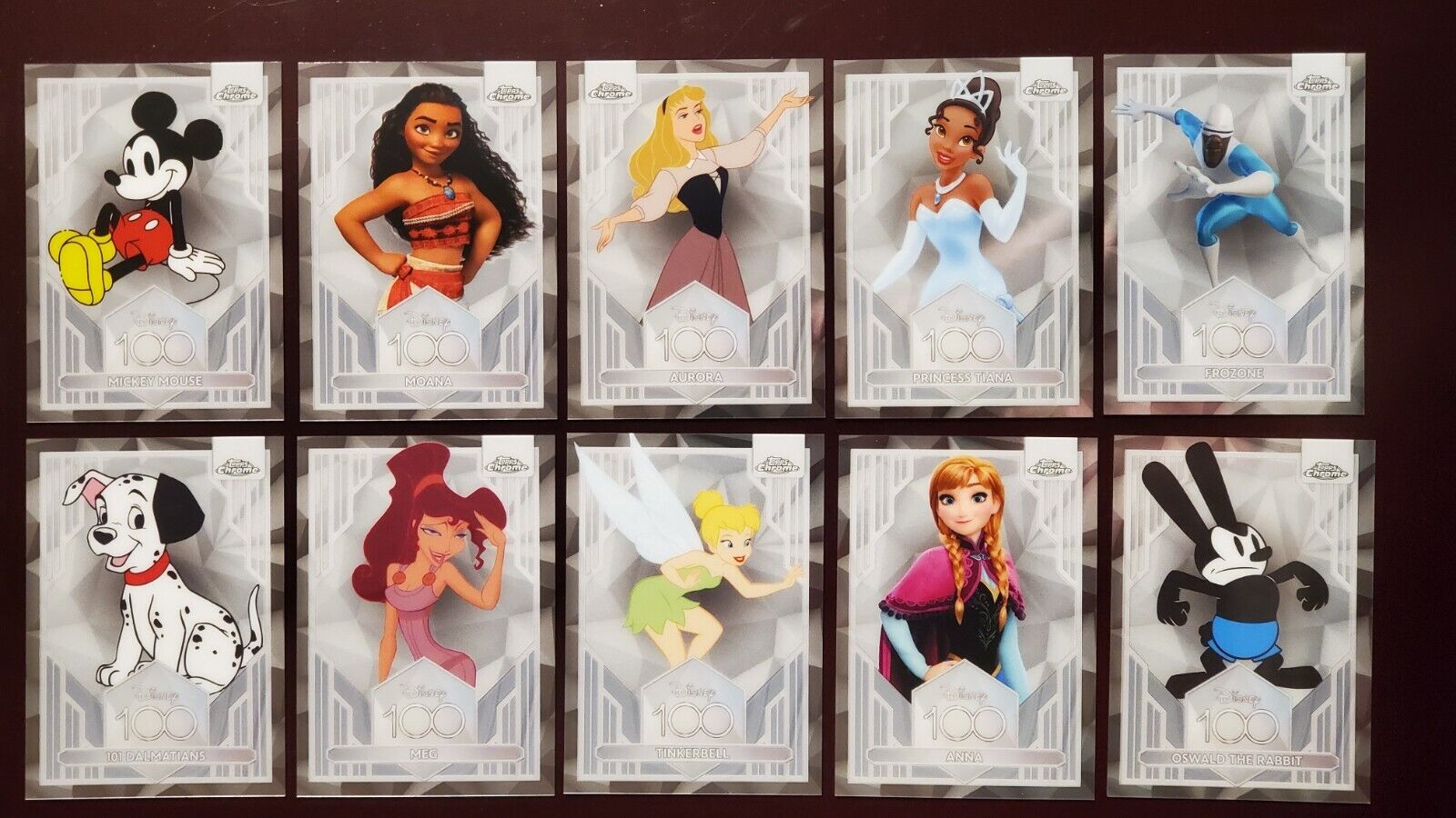 2023 Topps Chrome Disney 100 Years of Wonder - BASE CARDS #s 2023 Topps Chrome Disney 100 Years of Wonder - BASE CARDS #s