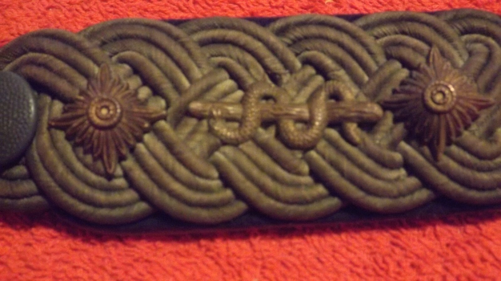 WW2 ORIGINALGerman  Medical Officer ( Colonel ) Shoulder Board