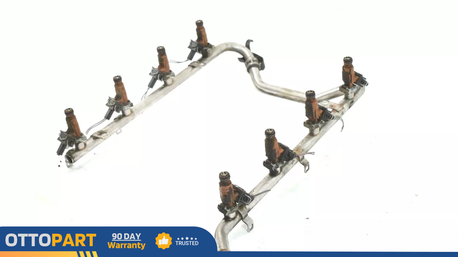 2000-2006 Mercedes W220 CLK430 E500 CL500 Fuel Injector Rail A1130700595 OEM