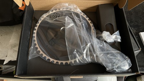 Origin8 Pro Pulsion Single Speed Crankset - 170mm x 46, Square Taper, Black